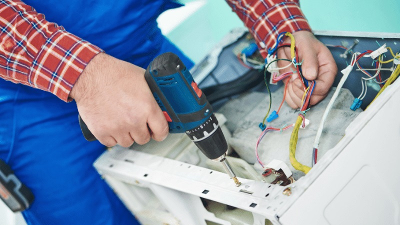 Gölcük Fagor Fagor çamaşır makinesi kart tamiri – Su almama arızası orijinal parça ile giderildi. - Teknik servis örneği